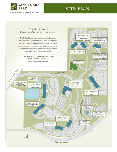 1125 Sanctuary Pky, Alpharetta, GA for sale - Site Plan - Image 1 of 1