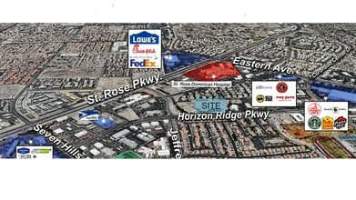 2980 W Horizon Ridge Pky, Henderson, NV - AERIAL  map view