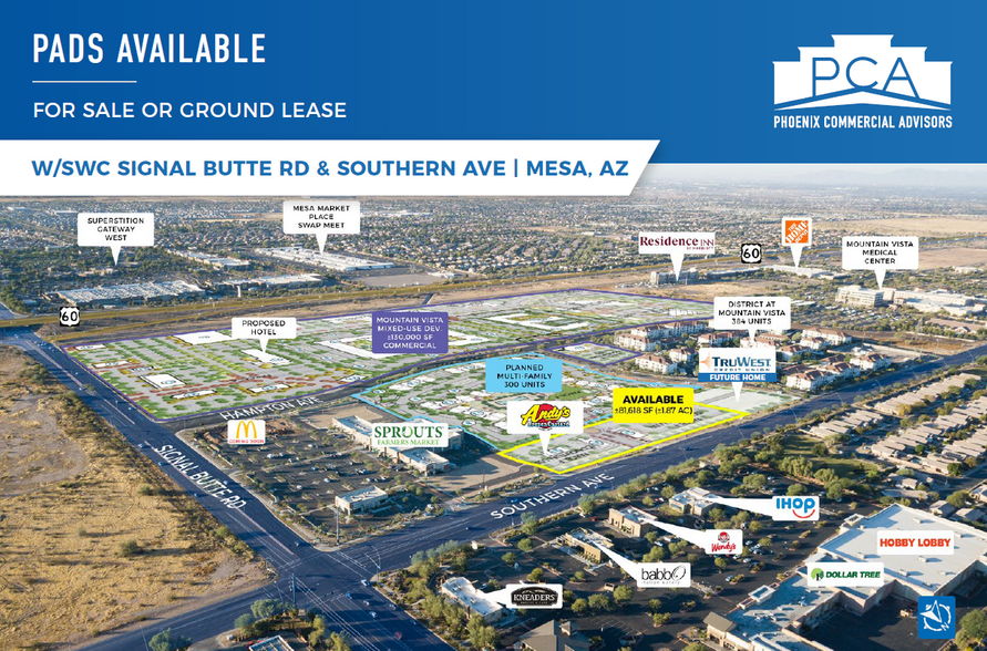 Signal Butte Rd & Southern Ave, Mesa, AZ for lease - Building Photo - Image 1 of 4