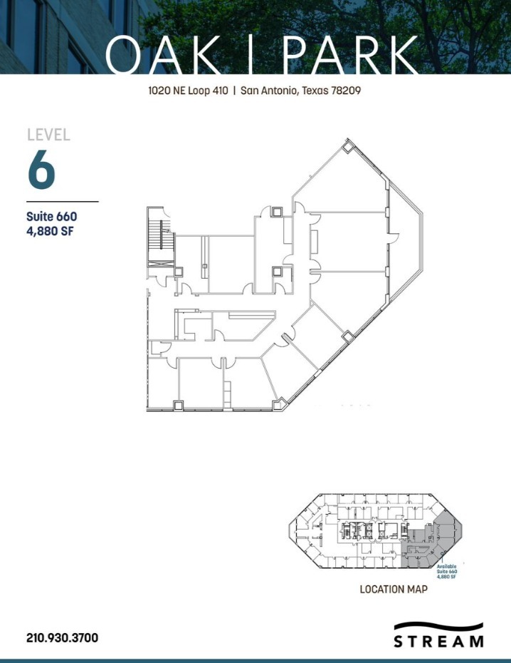 1020 NE Loop 410, San Antonio, TX for lease Floor Plan- Image 1 of 1