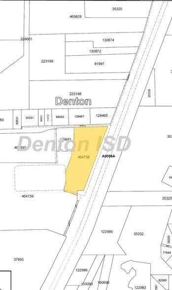 2300 Interstate 35 W, Denton, TX for sale - Plat Map - Image 1 of 1