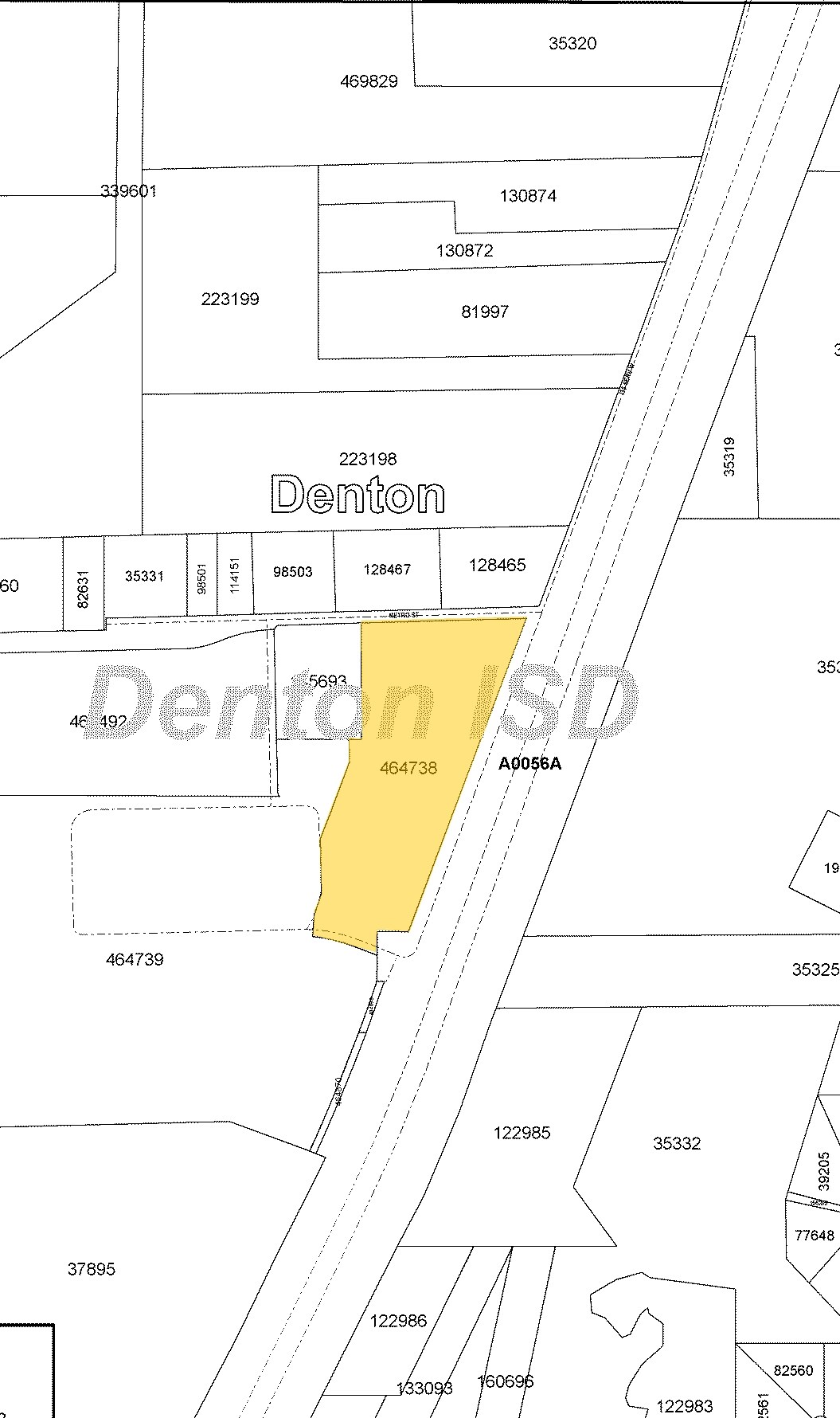 2300 Interstate 35 W, Denton, TX for sale Plat Map- Image 1 of 1