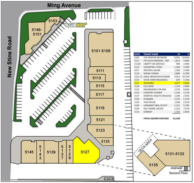 5101-5153 Ming Ave, Bakersfield, CA for lease - Building Photo - Image 1 of 9