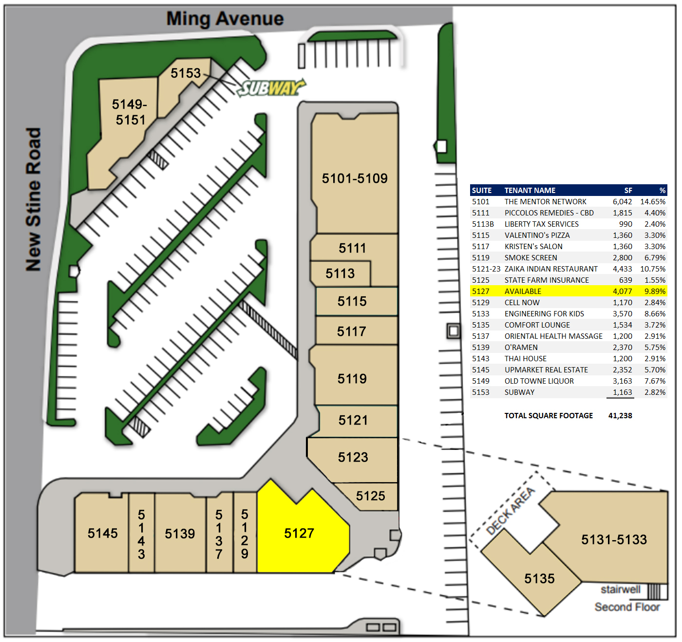 5101-5153 Ming Ave, Bakersfield, CA for lease Building Photo- Image 1 of 10