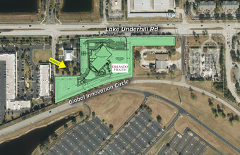 11886 Lake Underhill Rd, Orlando, FL - AERIAL  map view - Image1