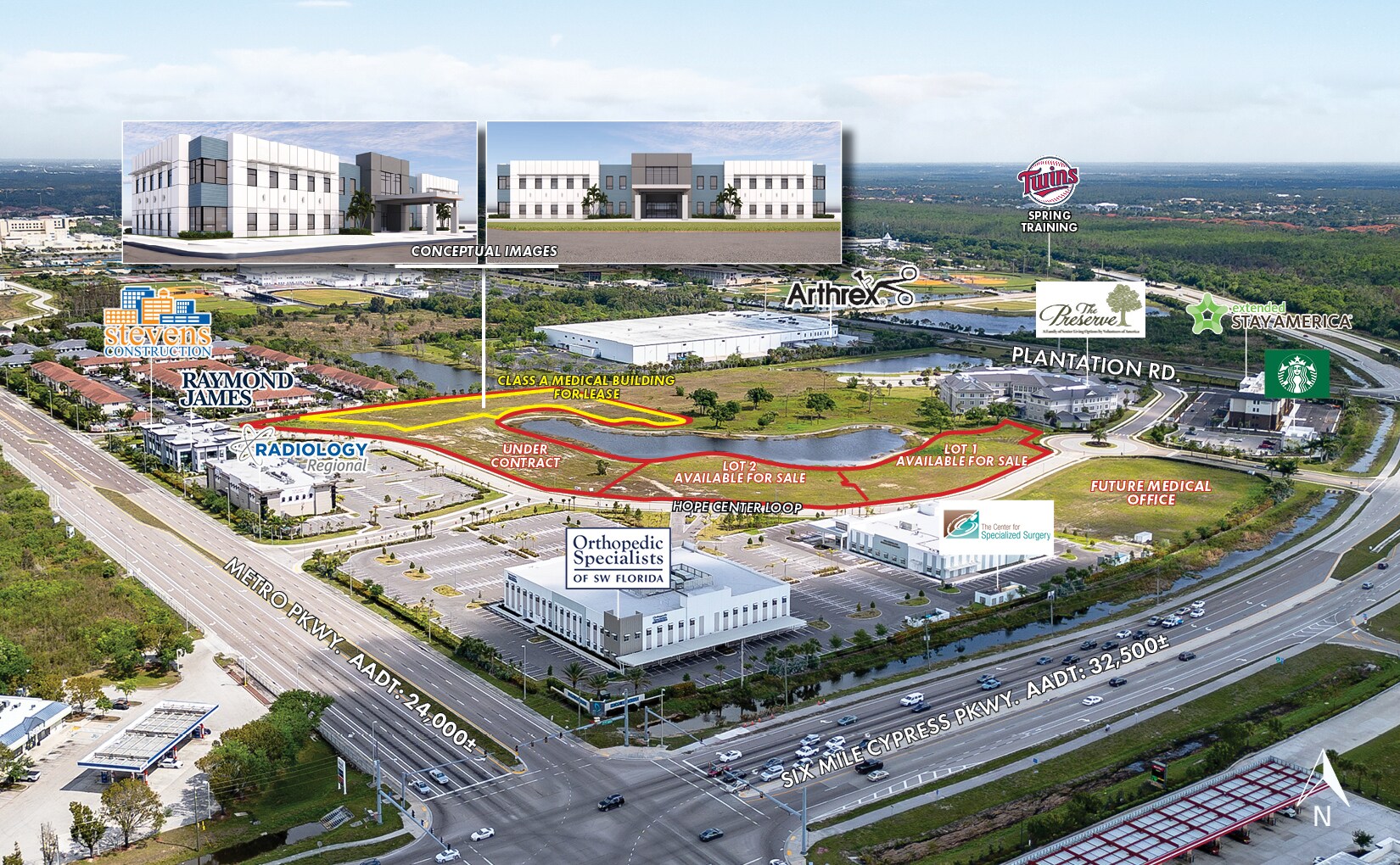 14850 Hope Center Loop, Fort Myers, FL for lease Aerial- Image 1 of 11