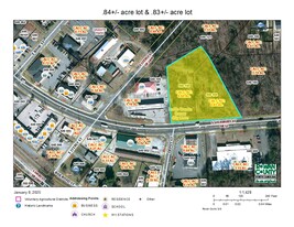 MAIN STREET ZONING over 300' of road frontage - Drive Through Restaurant