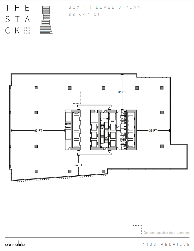 1133 Melville St, Vancouver, BC for lease Floor Plan- Image 1 of 1