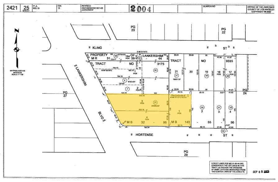 4640 Lankershim Blvd, North Hollywood, CA for lease - Plat Map - Image 2 of 8