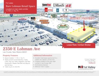 More details for 2350 E Lohman Ave, Las Cruces, NM - Retail for Lease