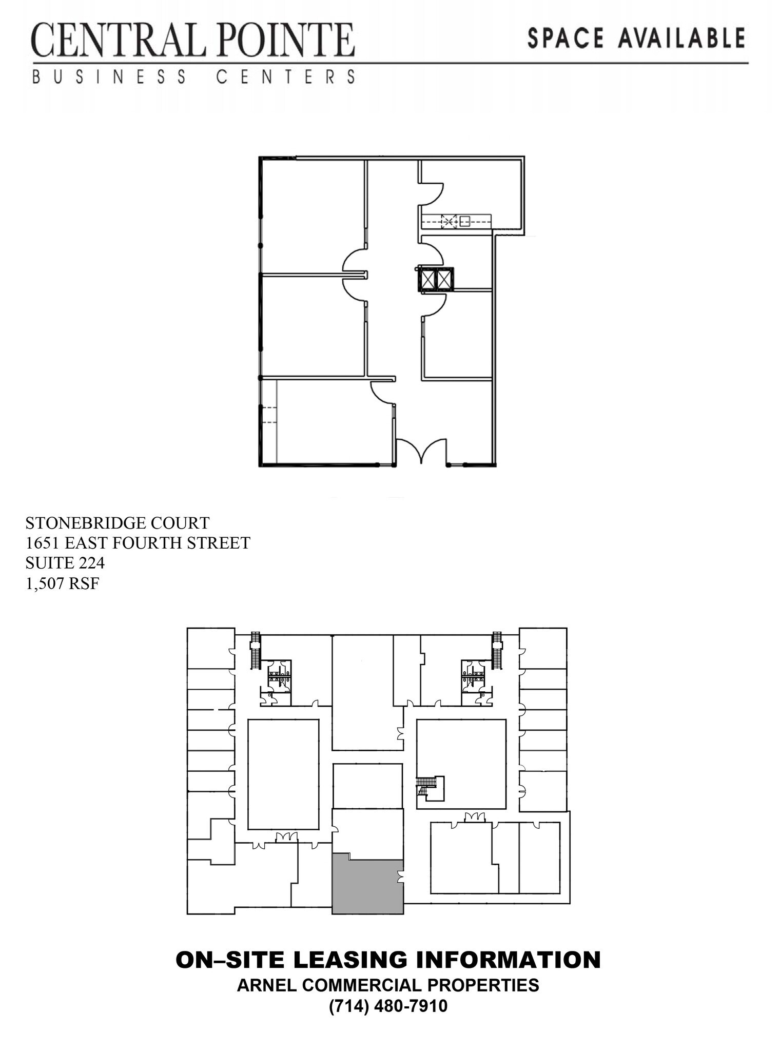 1651 E 4th St, Santa Ana, CA for lease Floor Plan- Image 1 of 1