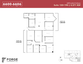 6600 Lyndon B Johnson Fwy, Dallas, TX for lease Floor Plan- Image 2 of 2