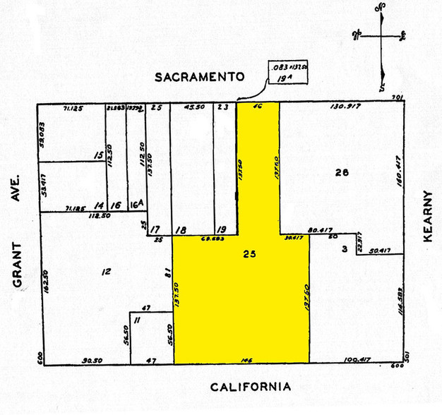 650 California St, San Francisco, CA for lease - Plat Map - Image 2 of 22