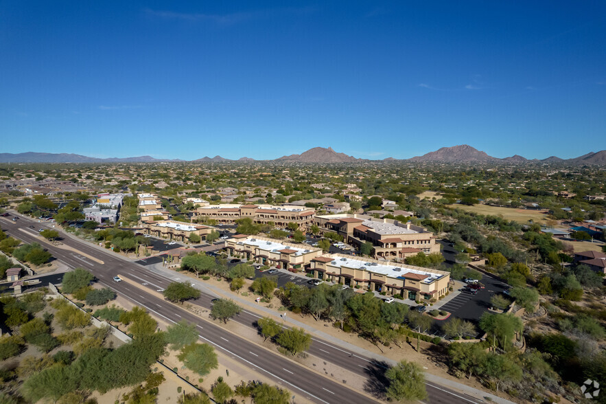 7659 E Pinnacle Peak Rd, Scottsdale, AZ for lease - Aerial - Image 2 of 4