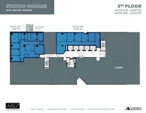 1100 Wayne Ave, Silver Spring, MD for lease Floor Plan- Image 2 of 2