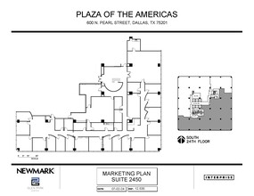 600 N Pearl St, Dallas, TX for lease Floor Plan- Image 1 of 1