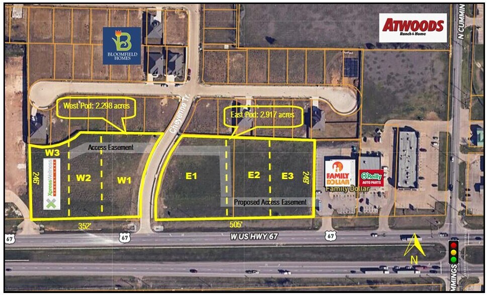 500 US-67, Alvarado, TX for sale - Aerial - Image 3 of 3