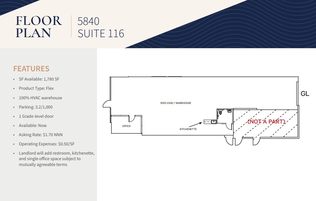5860 El Camino Real, Carlsbad, CA for lease Floor Plan- Image 1 of 1