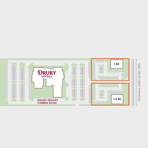US-98, Destin, FL for lease - Site Plan - Image 2 of 2