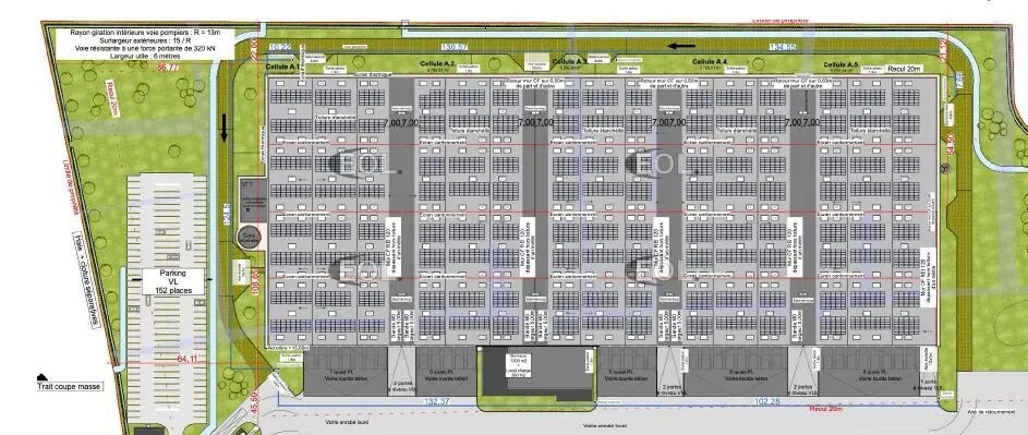 Industrial in Calais for lease - Site Plan - Image 2 of 2