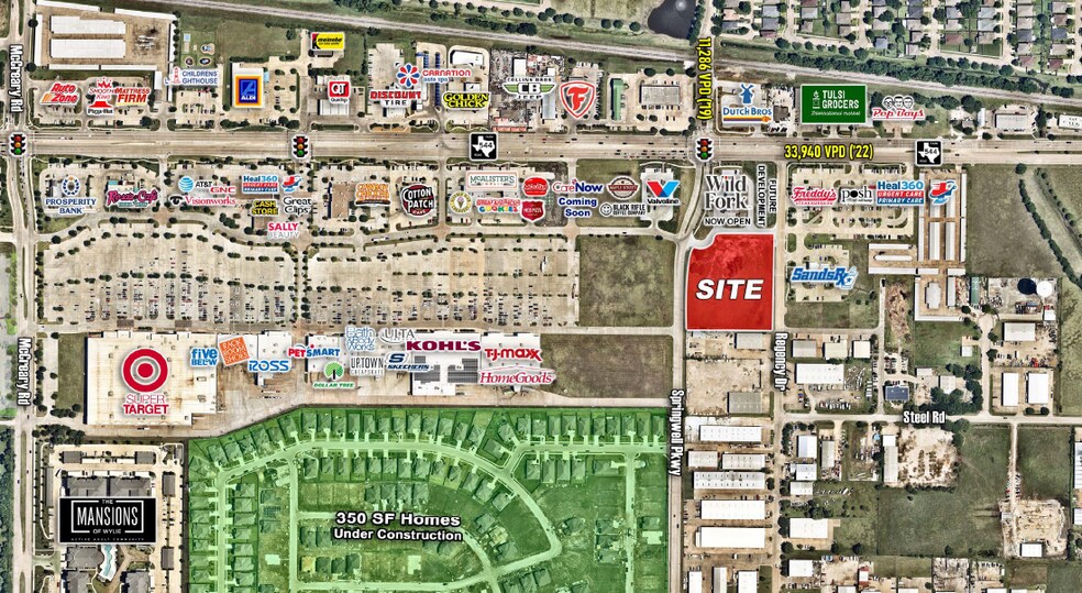 FM 544 & Springwell Pkwy, Wylie, TX 75098 Land for Sale