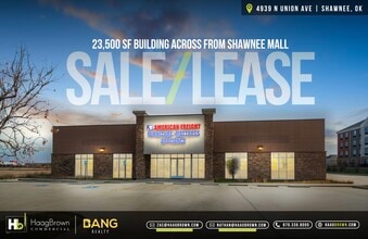 4939 N Union Ave, Shawnee, OK for lease Building Photo- Image 1 of 5