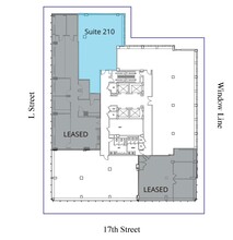 1660 L St NW, Washington, DC for lease Floor Plan- Image 1 of 2