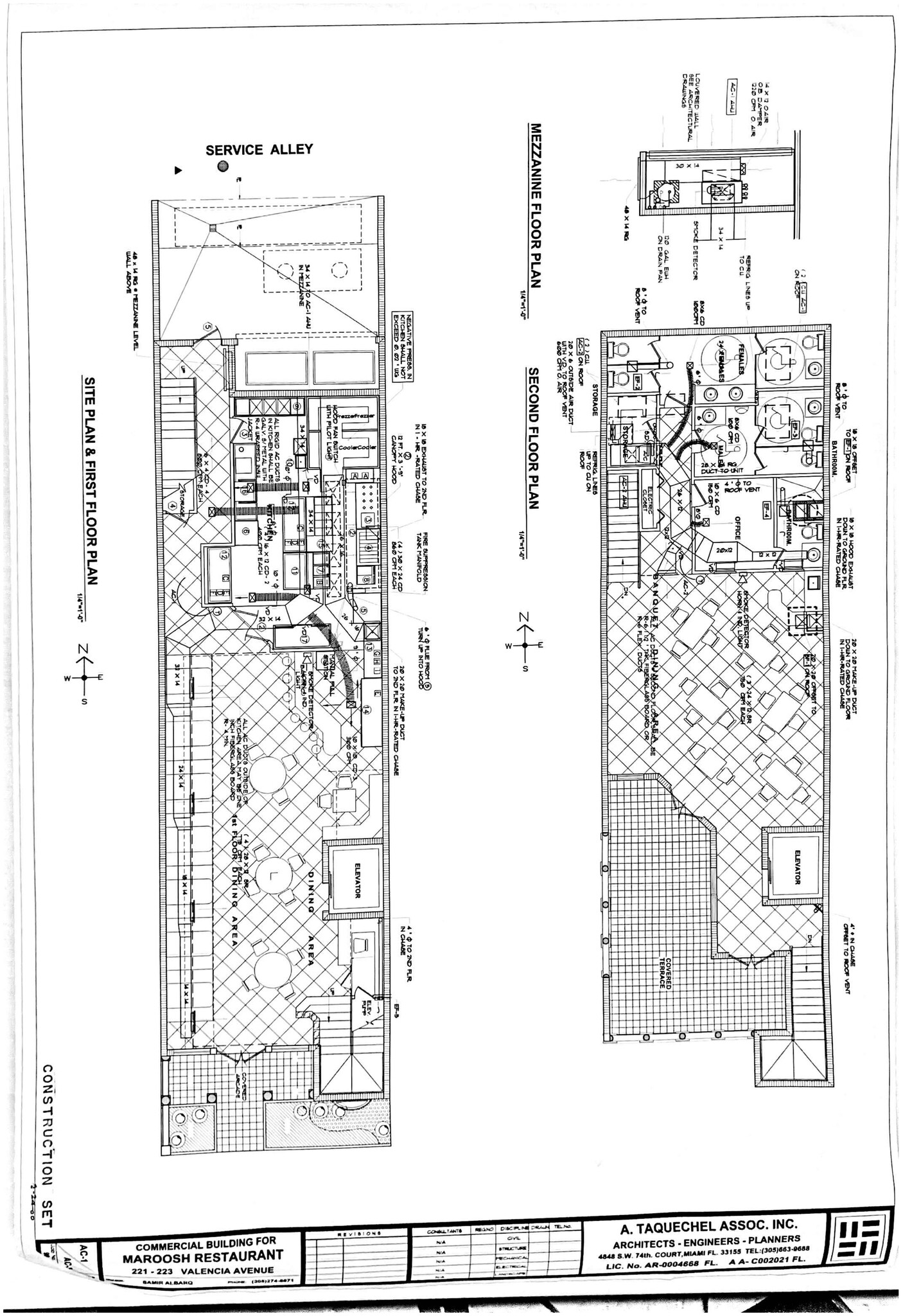 223 Valencia Ave, Coral Gables, FL for lease Site Plan- Image 1 of 1