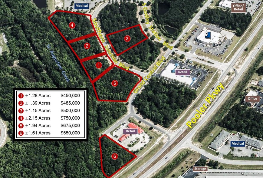 Pooler Parkway & Grand Central Blvd, Pooler, GA for sale - Other - Image 1 of 1