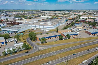 5700 Barlow Trl SE, Calgary, AB - AERIAL  map view - Image1