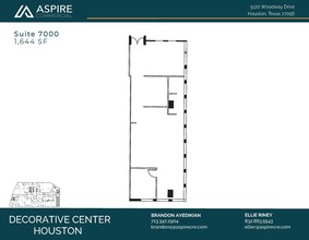 5120 Woodway Dr, Houston, TX for lease Floor Plan- Image 1 of 1