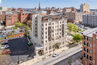 306 W Franklin St, Baltimore, MD - aerial  map view