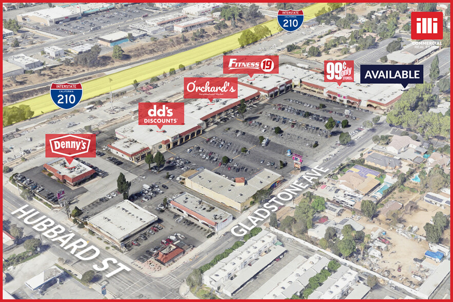 13203-13241 Gladstone Ave, Sylmar, CA for lease - Aerial - Image 1 of 1