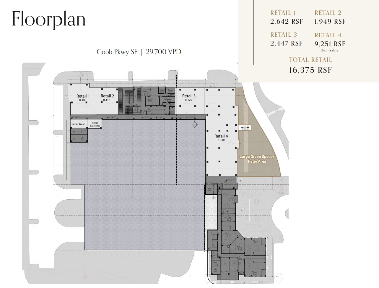 2400 Lake Pky, Smyrna, GA for lease Floor Plan- Image 1 of 1
