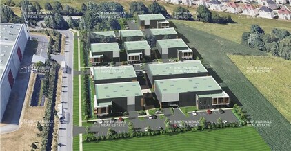 Chanteloup-en-Brie - AERIAL map view