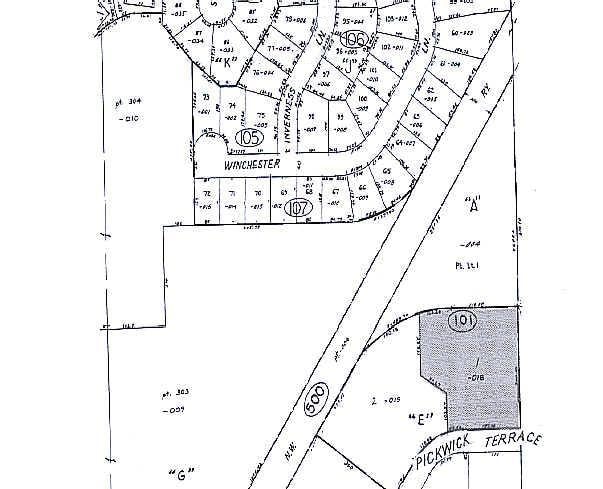 1870 Elmdale Ave, Glenview, IL for sale - Plat Map - Image 1 of 1