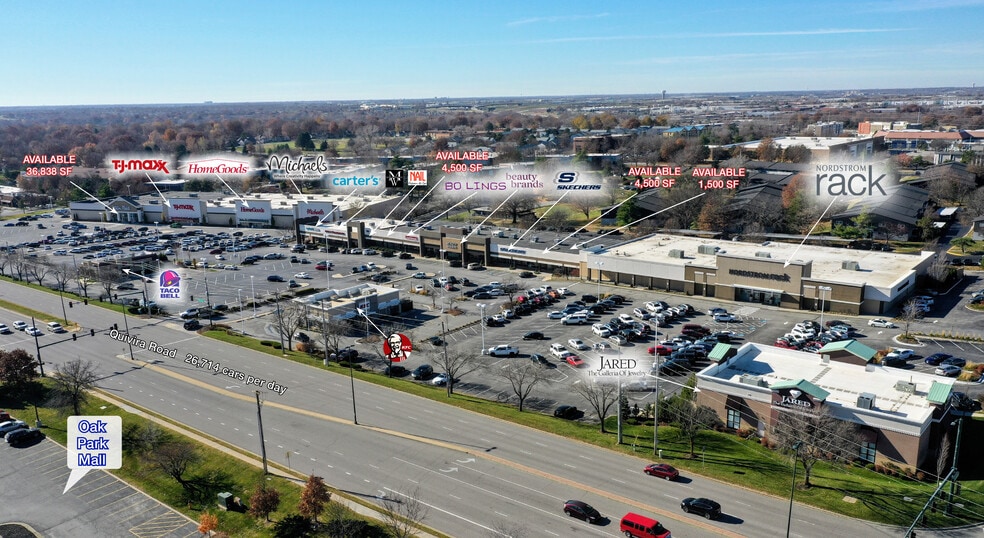 9510-9676 Quivira Rd, Lenexa, KS for lease - Aerial - Image 2 of 17
