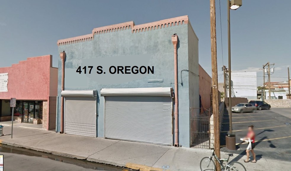 417 S Oregon St, El Paso, TX for sale - Building Photo - Image 1 of 1