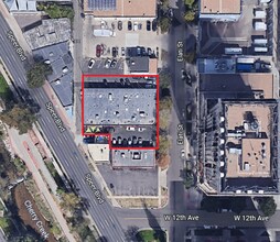 1215 Elati St, Denver, CO - AERIAL  map view