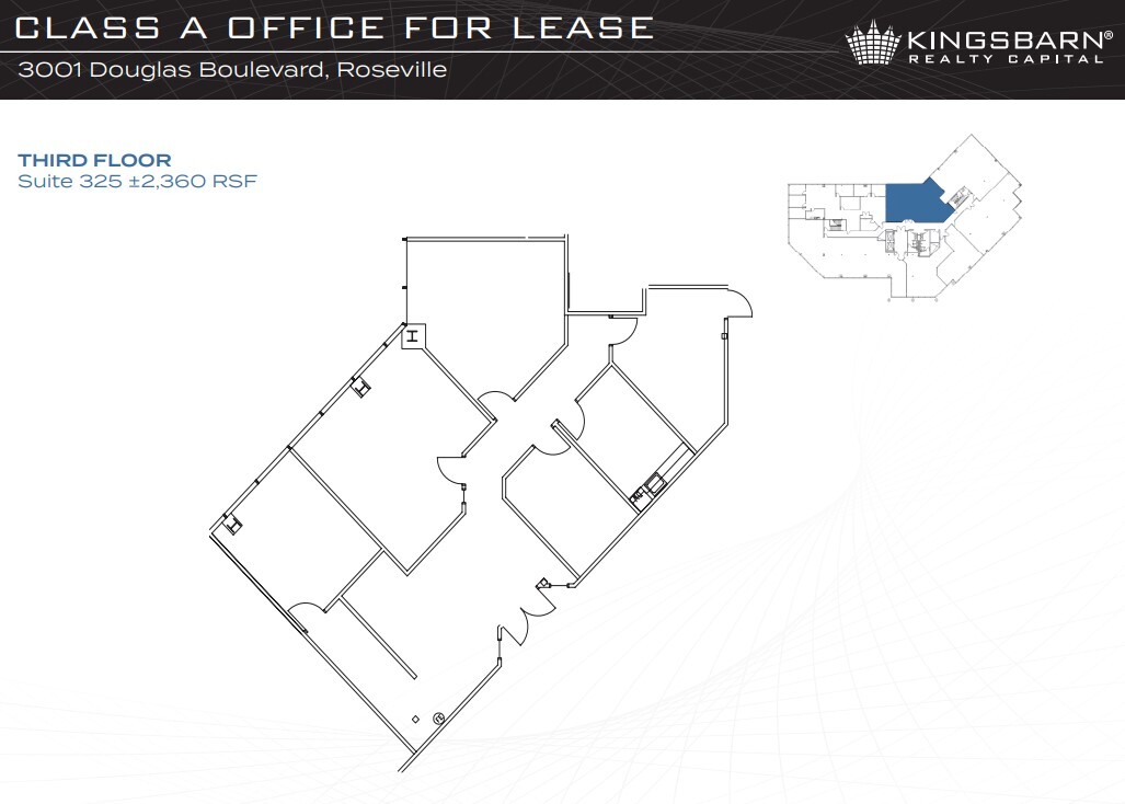 3001 Douglas Blvd, Roseville, CA for lease Floor Plan- Image 1 of 1