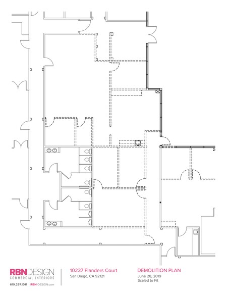 10237-10239 Flanders Ct, San Diego, CA for lease - Site Plan - Image 1 of 8