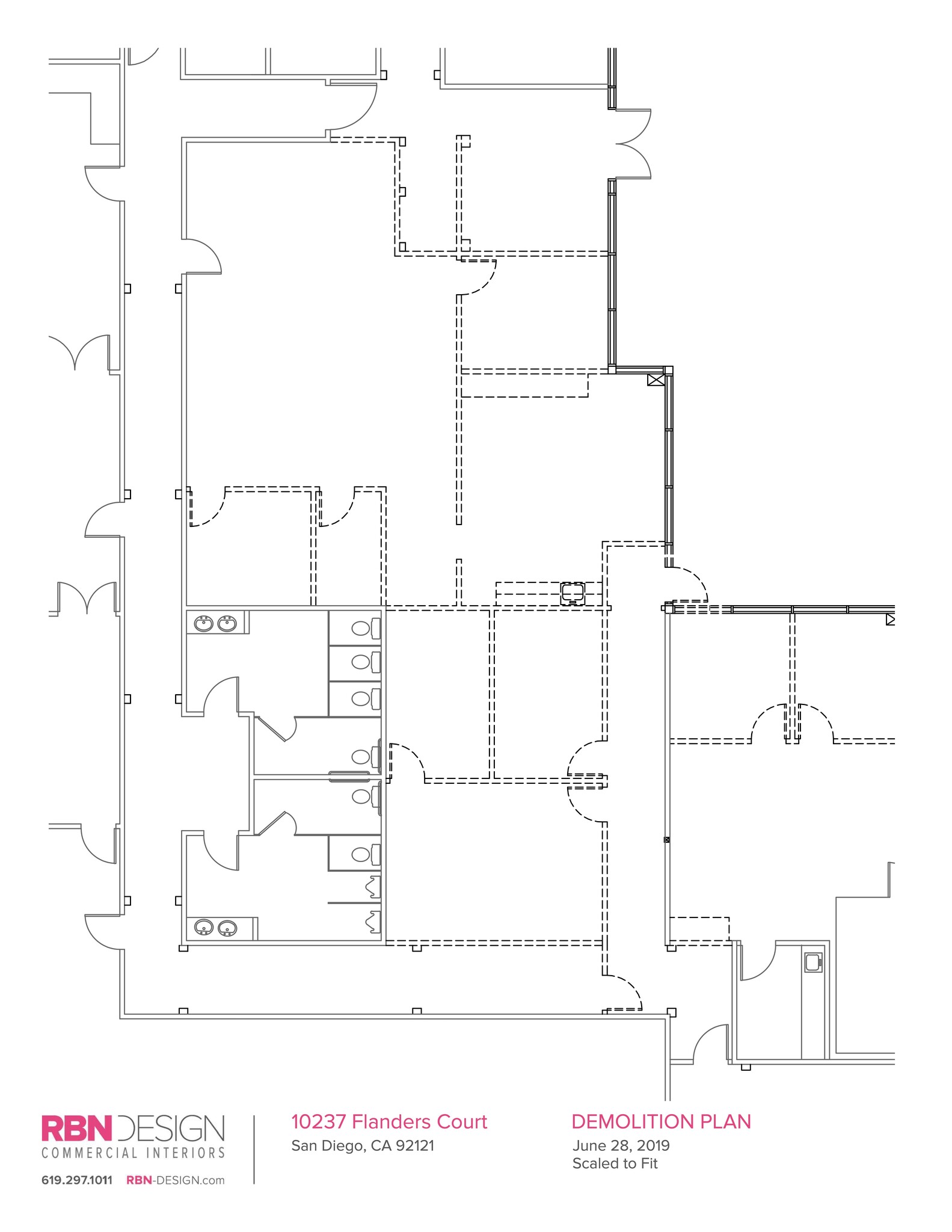 10237-10239 Flanders Ct, San Diego, CA for lease Site Plan- Image 1 of 10