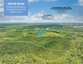 Marne Blvd, Hinesville, GA - Aerial map view - Image1