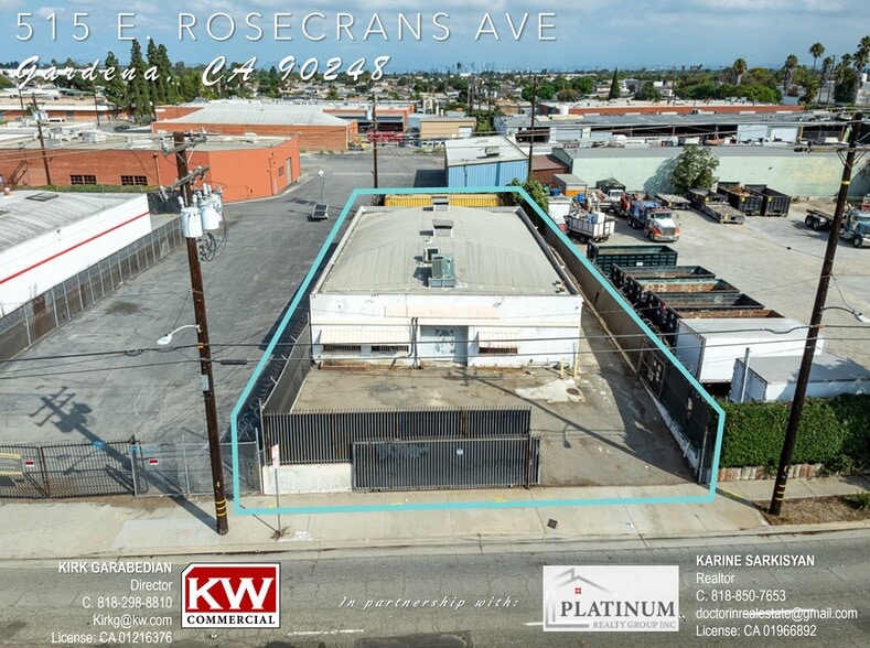 515 E Rosecrans Ave, Gardena, CA for sale - Building Photo - Image 1 of 15