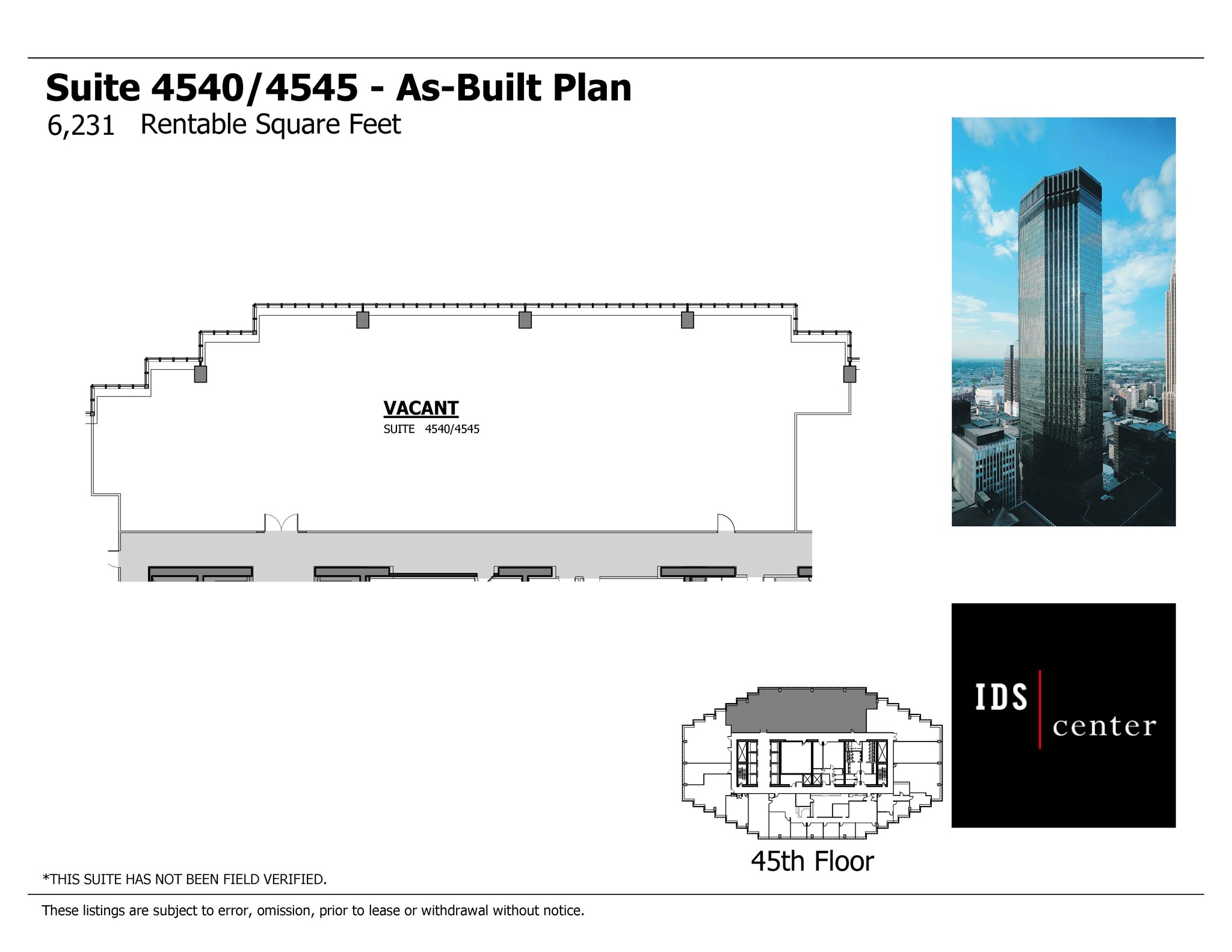 80 S 8th St, Minneapolis, MN for lease Floor Plan- Image 1 of 1