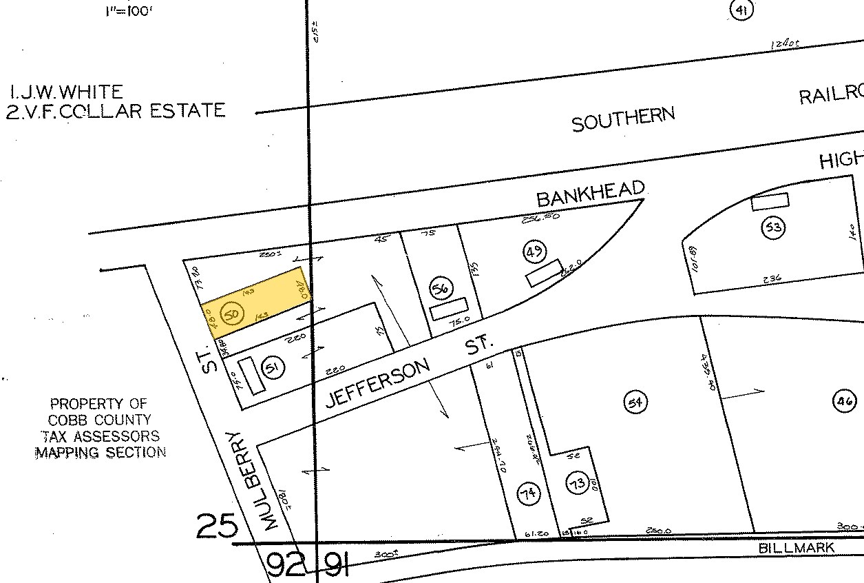 5823 Mulberry St, Austell, GA for sale Plat Map- Image 1 of 1