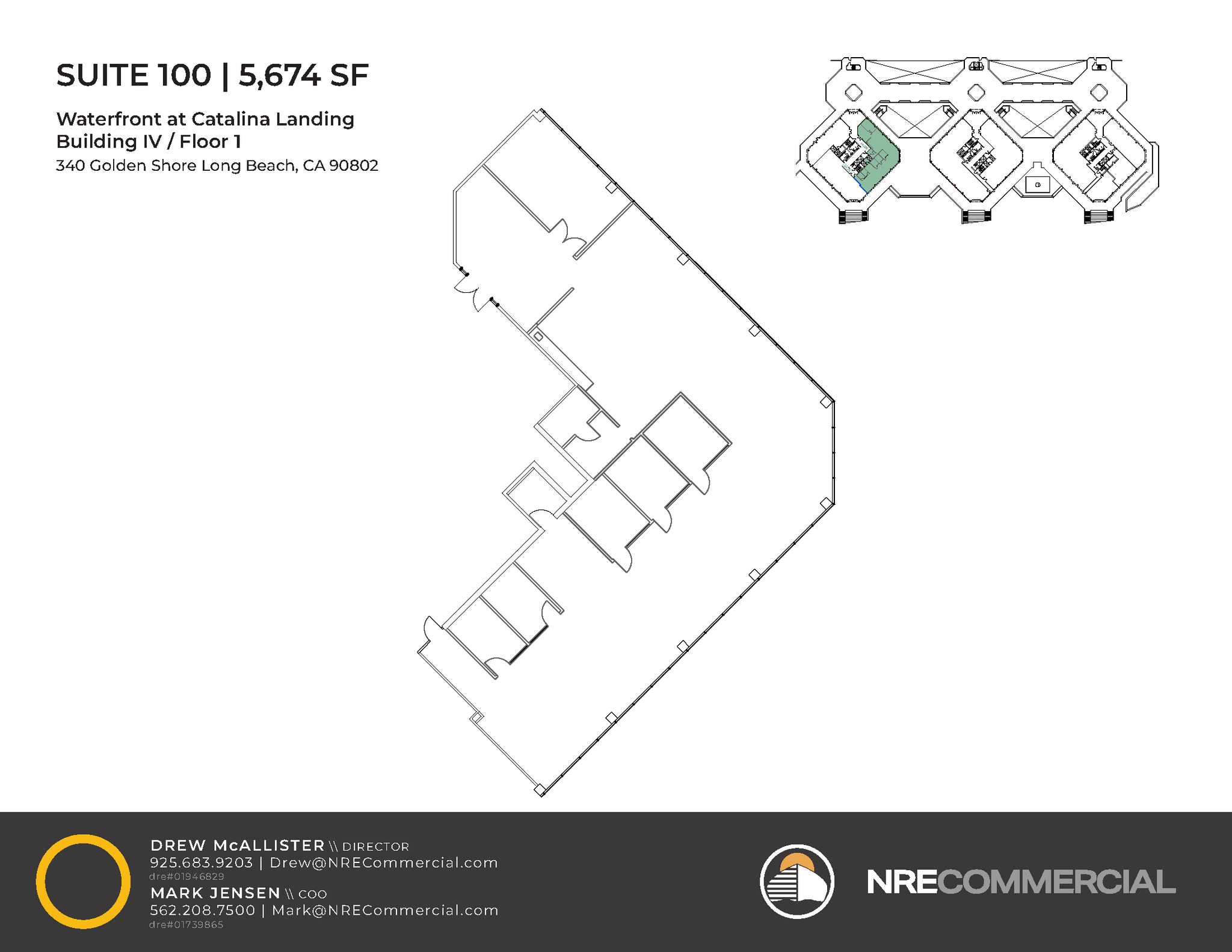 330 Golden Shore, Long Beach, CA for lease Floor Plan- Image 1 of 4