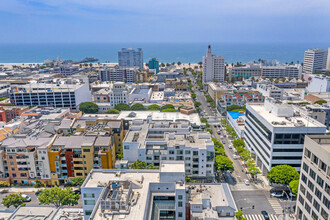 1410 5th St, Santa Monica, CA - aerial  map view