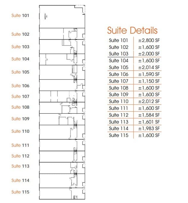 2111 S Industrial Park Ave, Tempe, AZ for lease Site Plan- Image 1 of 1
