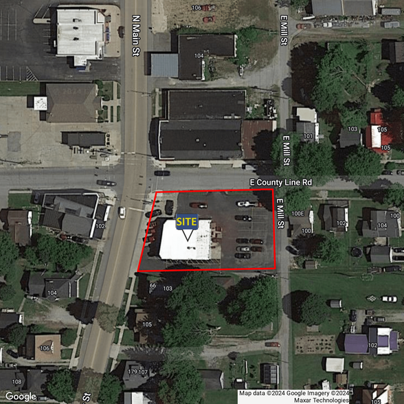 101 S Main St, Wolcottville, IN for sale - Aerial - Image 3 of 7